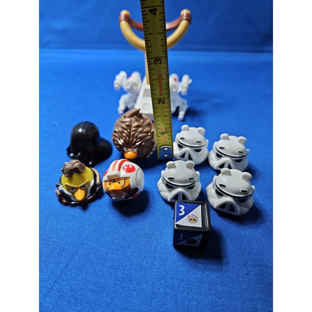 Angry Birds Star Wars Death Star Jenga Game Replacement Figures X-Wing Launcher - Picture 6 of 6